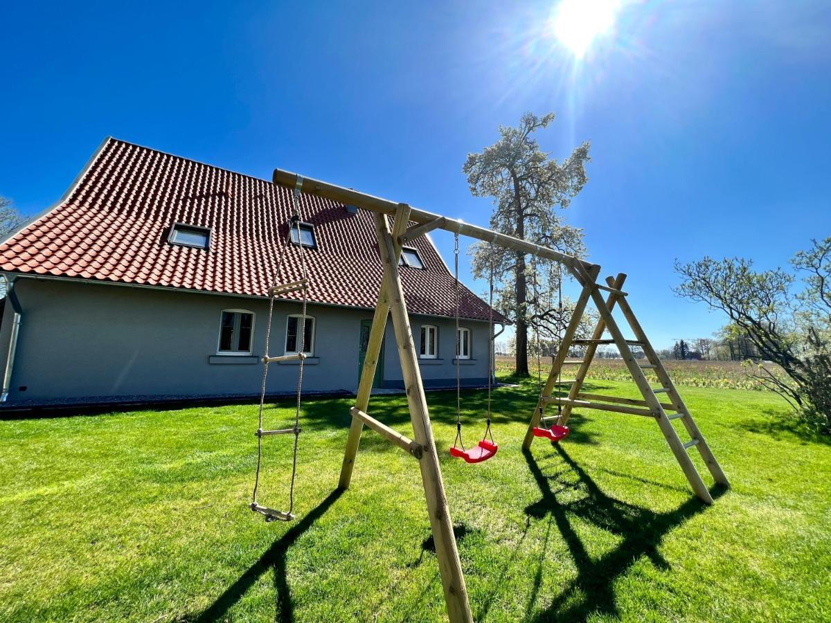 Zum Heuerling Ferienwohung im alten Stall mit Sauna Versmold Exterior foto
