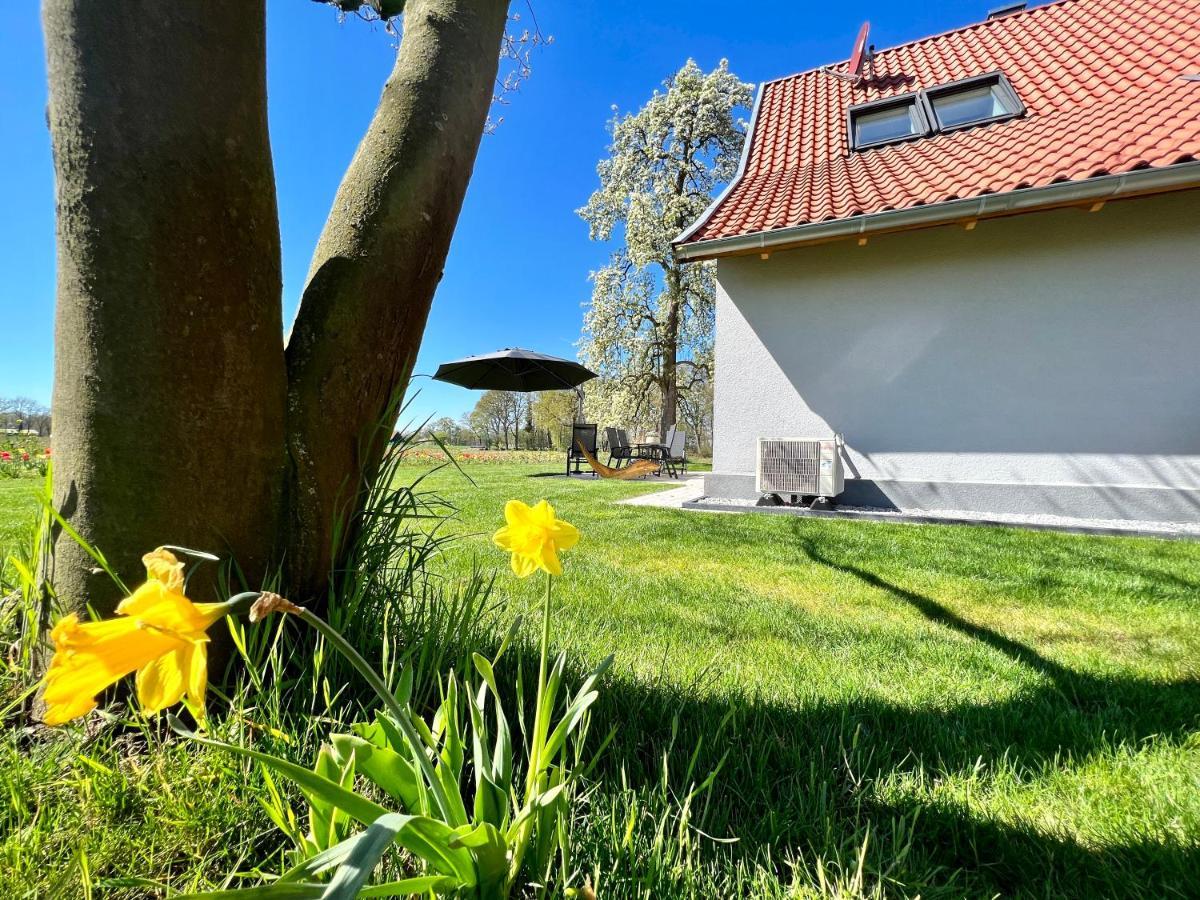 Zum Heuerling Ferienwohung im alten Stall mit Sauna Versmold Exterior foto